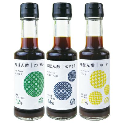 味ぽん酢アソート6本セット[14210] | 柚子屋本店ONLINE STORE