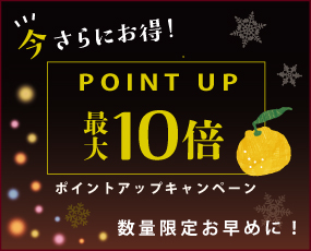 最大10倍ポイントアップキャンペーン中