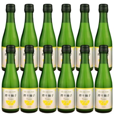 搾り柚子（200ml）6本（柚子果汁100％） | 柚子屋本店ONLINE STORE