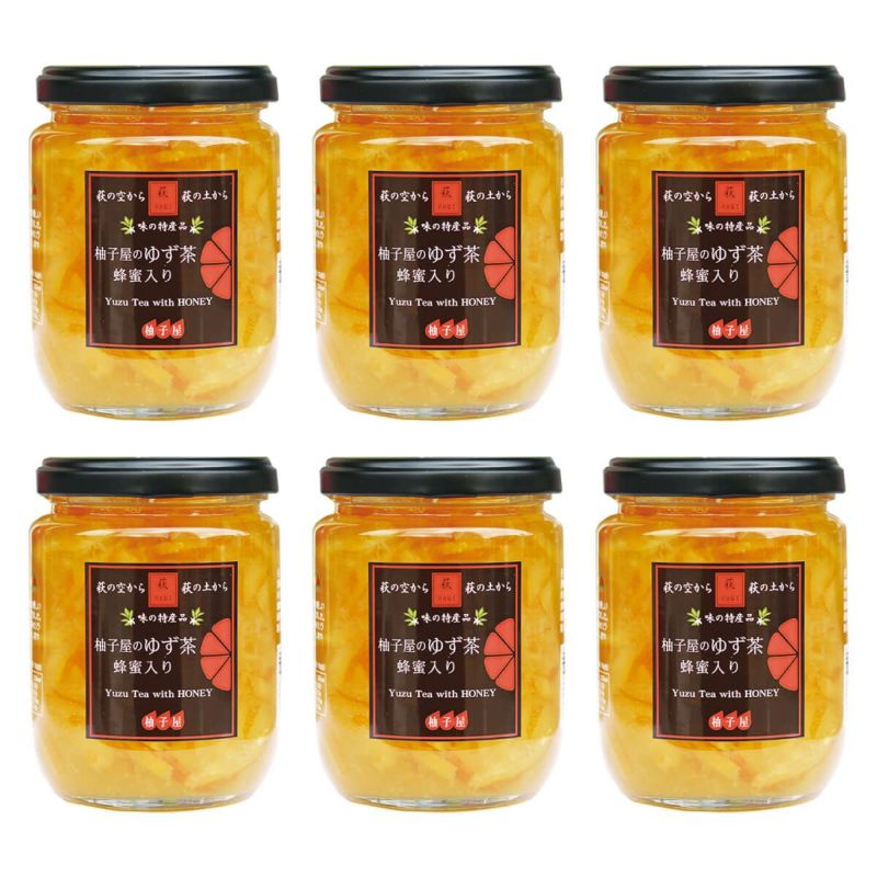 柚子屋のゆず茶（280g）6本│ホットドリンク,柚子茶,冷え症,温活