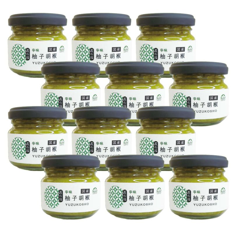 柚子胡椒（90g）6本|調味料,香辛料,柚子,青唐辛子,辛味,ラーメン,鍋,薬味,和食