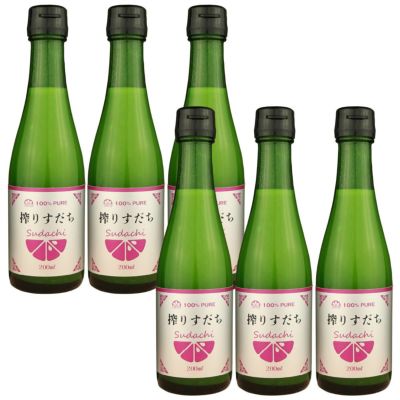 搾りすだち 200ml ×12本セット-