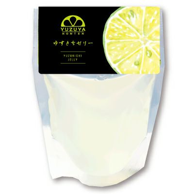 ゆずきちゼリー贈答用箱入り（80g）, 15個セット[10670］