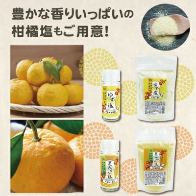 夏みかん塩（袋入100g）単品 | 柚子屋本店ONLINE STORE