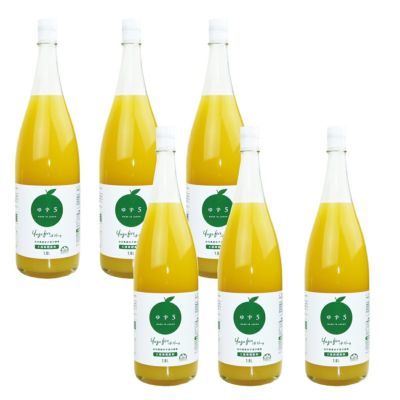 ゆず５（1.8L/一升瓶）6本