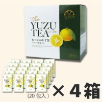 ゆず茶（飲み切り30g）自宅用20袋×4セット│ホットドリンク,柚子茶,冷え症,温活