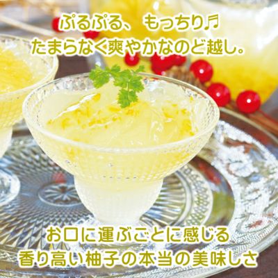 柚子ゼリー贈答用箱入（80g）5個入り×10箱[9162-p10]