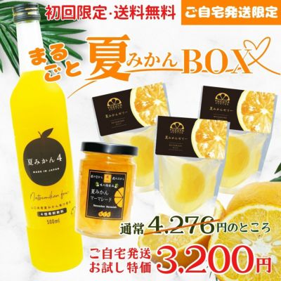 【初回限定】まるごと夏みかんBOX(夏みかん希釈ジュース他5点入)