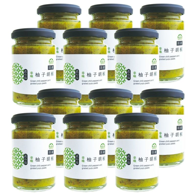 柚子胡椒（150g）12本 | 柚子屋本店ONLINE STORE