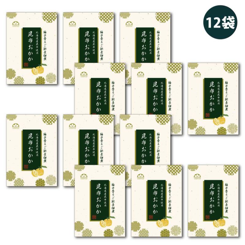 昆布おかか(100g) 12袋